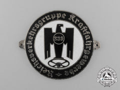 A German National Motor Vehicle Association Driver’s Union Plaque
