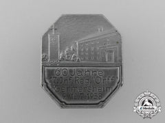 A 1938 Germersheim 60 Years Of The 17Th Infantry Regiment