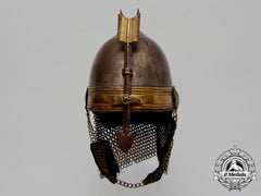 A Rare Mid 1800’S Ottoman-Egyptian Khedive’s “Iron Men” Bodyguard Helmet By Wilkinson & Co.