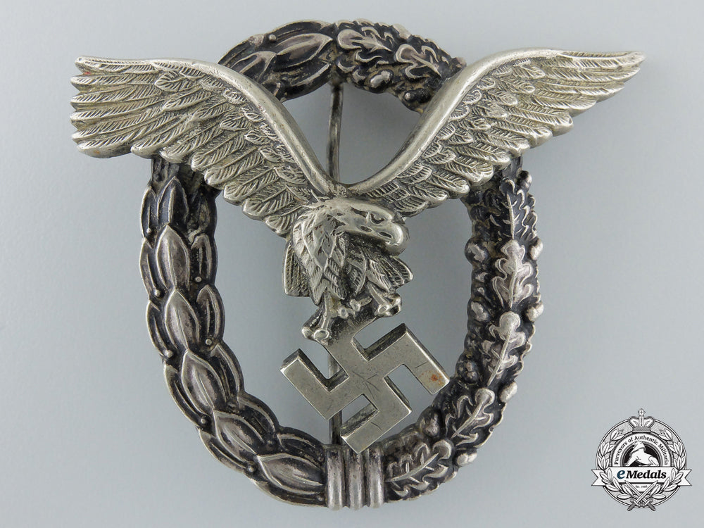 an_early_luftwaffe_pilot's_badge_bygebrder_wegerhof,_ldenscheid_d_944