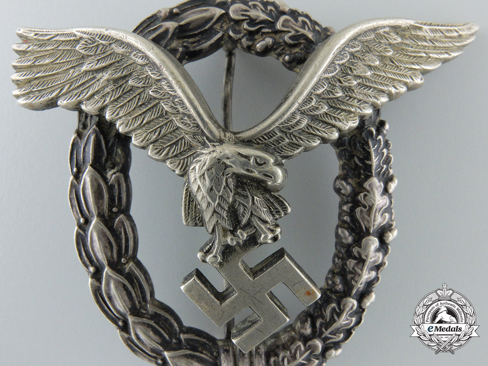 an_early_luftwaffe_pilot's_badge_bygebrder_wegerhof,_ldenscheid_d_945