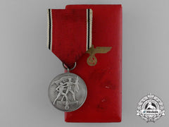 A Commemorative Austrian Anschluss Medal In Its Original Case Of Issue