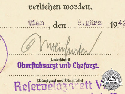 a1942_black_grade_wound_badge_award_document_presented_to_nco_ludwig_kehl_d_9518
