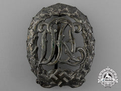 A Silver Grade Drl Sports Badge; 3Rd Type By Wernstein In Its Original Box Of Issue