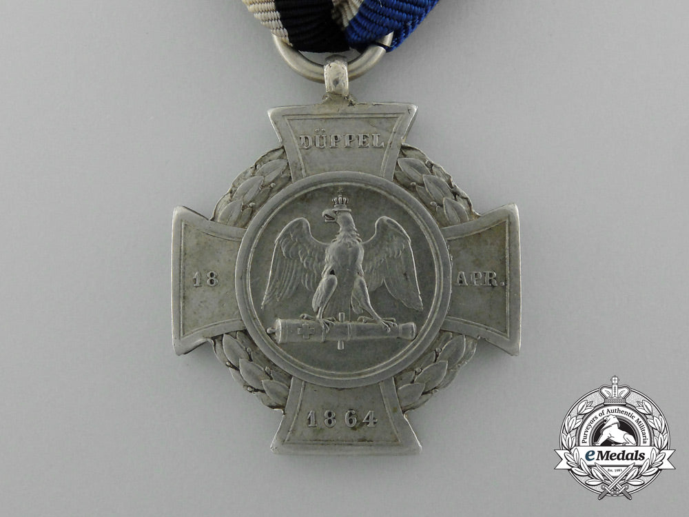 an1864_prussian_duppel_sturm_cross_on_a_combatant’s_ribbon_d_9669