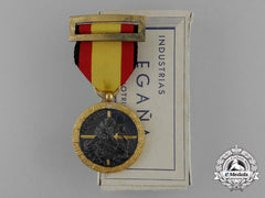 A Spanish Medal For The Campaign Of 1936-1939 With Box