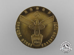 A 1936 Nsdap Erfurt District Council Day Badge