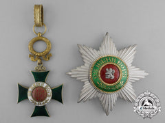 Bulgaria, Kingdom. An Order Of St. Alexander, I Class