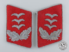 A Set Of Luftwaffe Anti-Aircraft (Flak) Hauptmann Collar Tabs