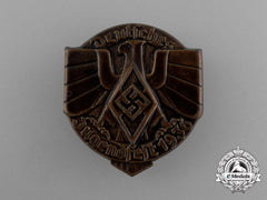 A 1936 Hj Festival Of German Youths Badge