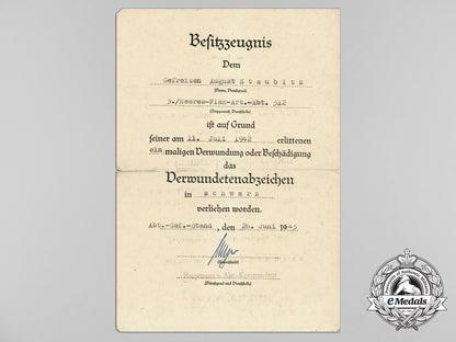 a_black_grade_wound_badge_award_document_to_the3_rd_army_flak/_artillery_abteilung312_d_9794