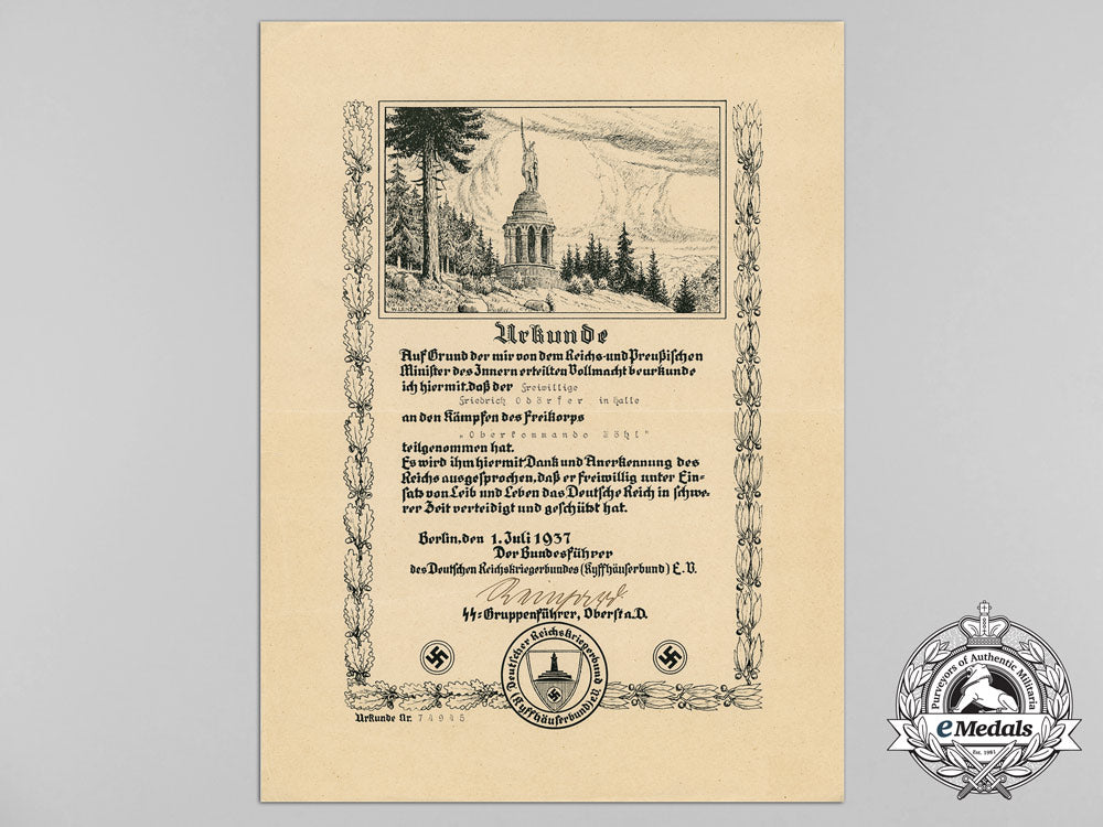 germany,_ss._a_freikorps_document_signed_by_ss_gruppenführer;_recipient_of_the_plm_with_oak_leaves_d_9803_2_1