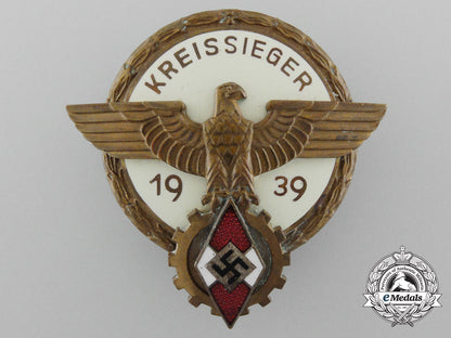 a_kreissieger_badge_with_matching_honourary_award_certificate_presented_to_charlotte_teufel_d_9820