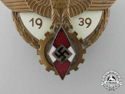 a_kreissieger_badge_with_matching_honourary_award_certificate_presented_to_charlotte_teufel_d_9821