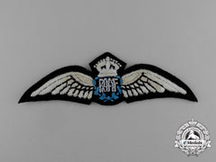 A Second War Royal Australian Air Force (Raaf) Pilot Badge