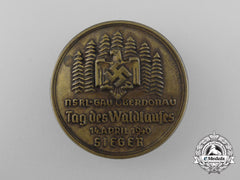 A 1940 Nsrl District Oberdonau “Day Of The Forrest Run” Badge