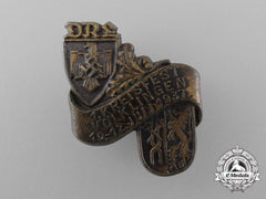 A 1937 Völklingen German League Of The Reich For Physical Exercise Distict Festival Badge
