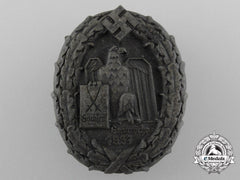 A 1934 Saxony Province Week Celebration Badge By Karl Wurster