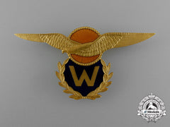 A Royal Netherlands Army Air Pilot/Observer Qualification Badge