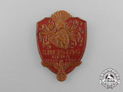 A 1936 Gera District Council Day Badge