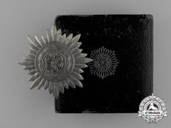 A Silver Grade Eastern People Bravery Decoration; 1St Class By R. Wächtler & Lange In Its Case Of Issue