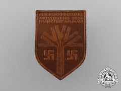 A 1936 Reichsnährstand Exhibition Badge By E.o. Friedrich