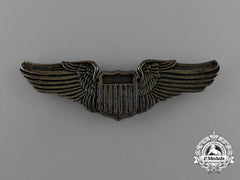 A Usaaf 1930 Issue Pilot Sterling Silver Wing