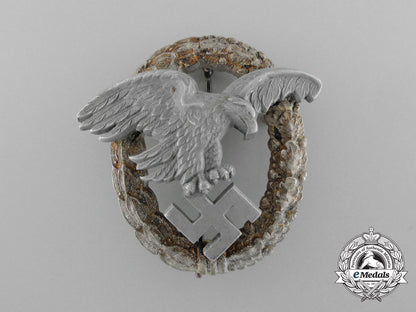 a_scarce&_early_luftwaffe_observer'_badge_with_aluminum_eagle_d_9988