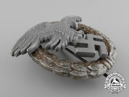 a_scarce&_early_luftwaffe_observer'_badge_with_aluminum_eagle_d_9990