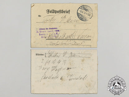 five_first_war_german_feldpost_letters_dd_1113