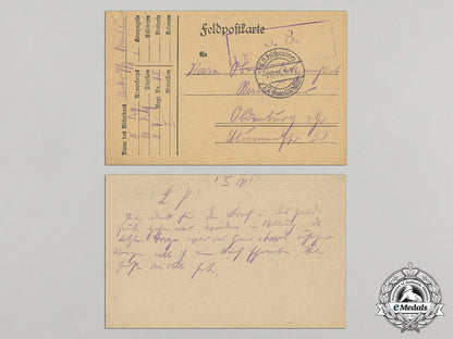 five_first_war_german_feldpost_letters_dd_1117