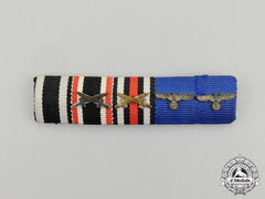 A First And Second War German Long Service Medal Ribbon Bar