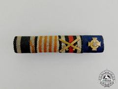A First And Second War Bremen-Hansa War Cross Medal Ribbon Bar