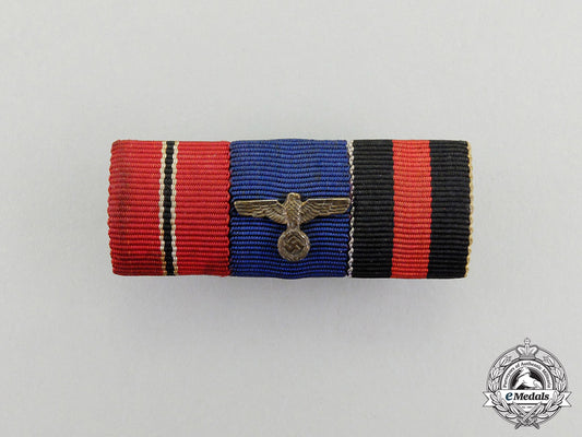 a_third_reich_period_wehrmacht_long_service_medal_ribbon_bar_dd_1204