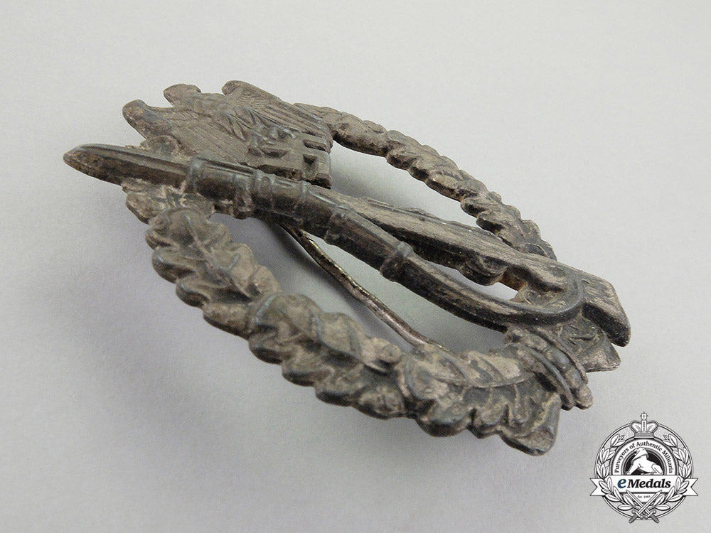 a_second_war_german_silver_grade_infantry_assault_badge_dd_1302