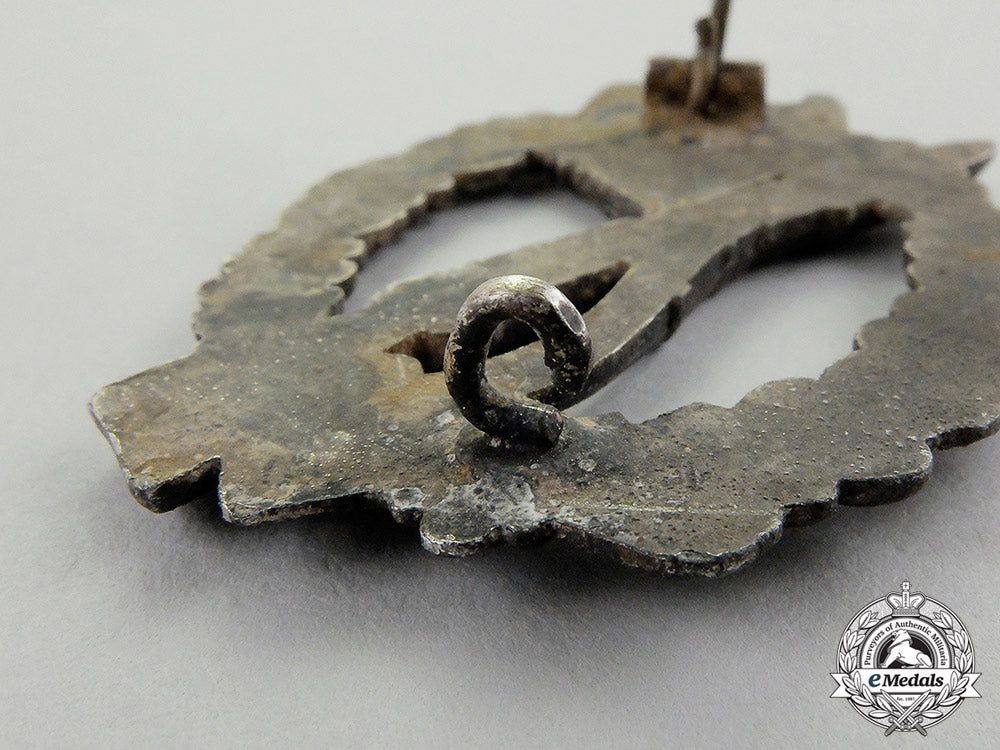 a_second_war_german_silver_grade_infantry_assault_badge_dd_1304