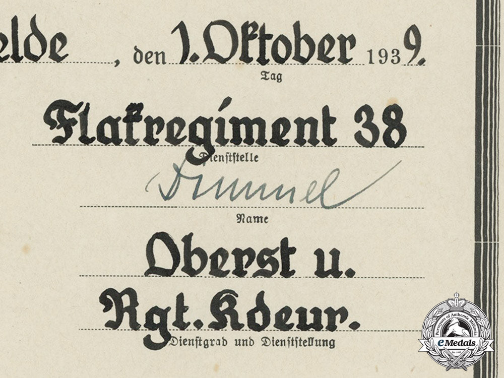 two_promotion_certificates_to_flak_oberwachtmeister_franz_baumann_dd_1384
