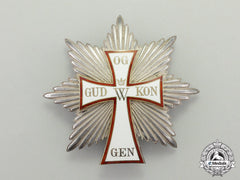 Denmark. An Order Of Dannebrog, Grand Cross Breast Star (France Import)