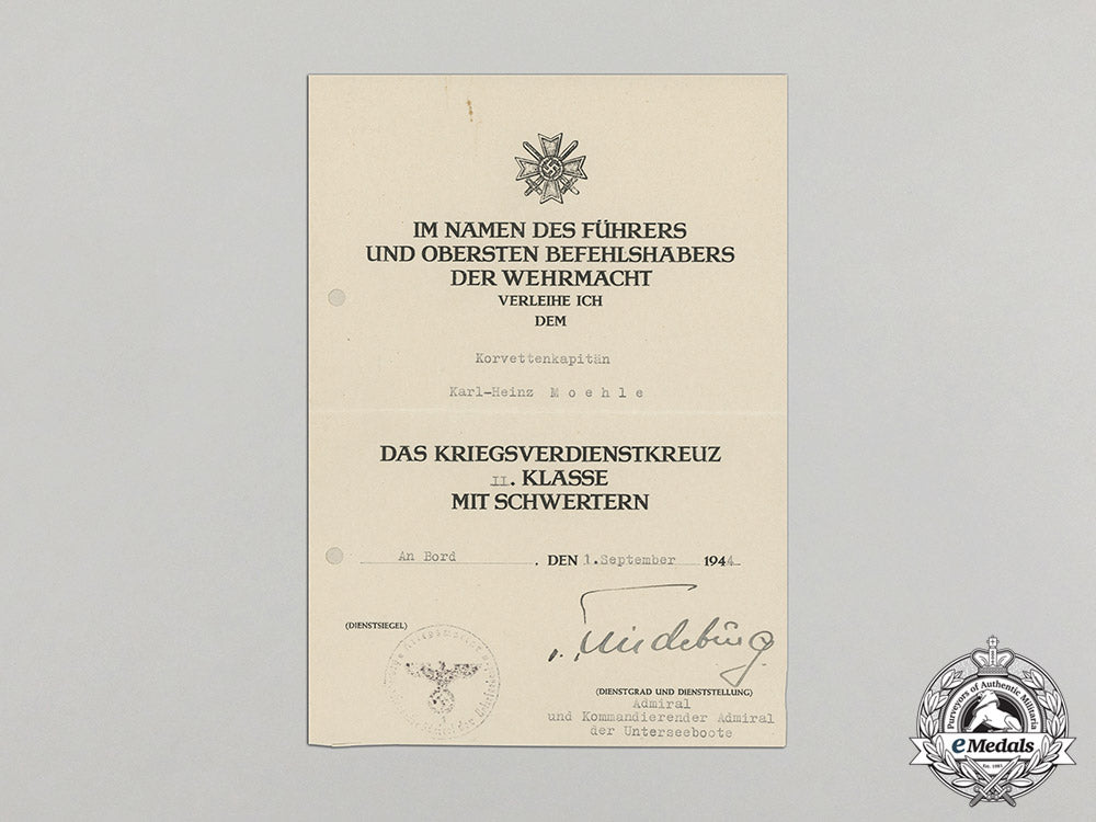 the_award_documents_to_u-_boat_ace&_kc_recipient,_commander_karl-_heinz_moehle_dd_1831