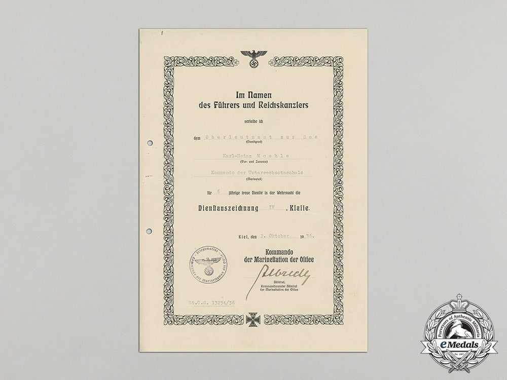 the_award_documents_to_u-_boat_ace&_kc_recipient,_commander_karl-_heinz_moehle_dd_1833