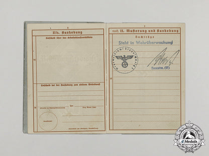 a_wehrpaß_to_technician_gefreiter_erwin_schneidler_dd_1933