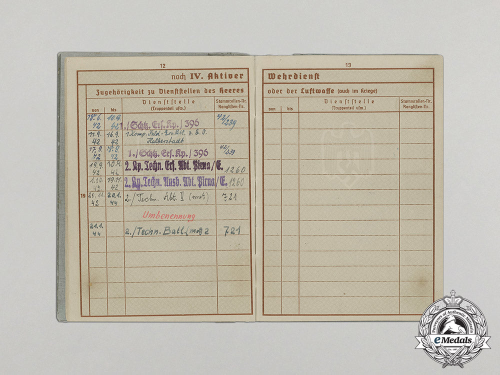 a_wehrpaß_to_technician_gefreiter_erwin_schneidler_dd_1936