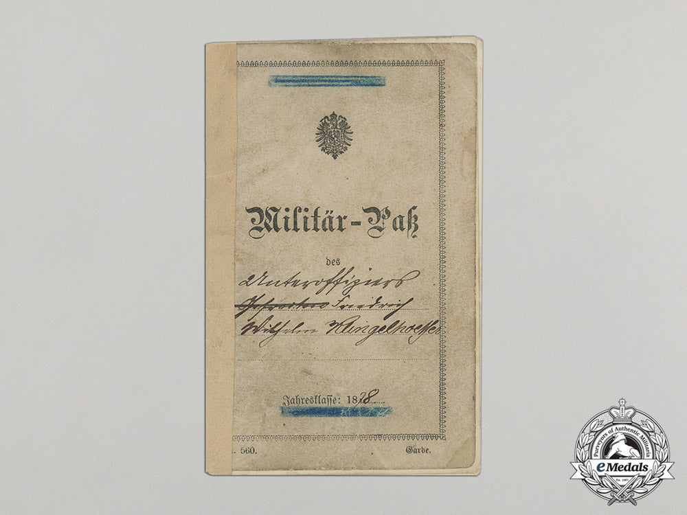 an_early_prussian2_nd_garde_ulanen(_guards_uhlan)_regiment_passport_dd_1946