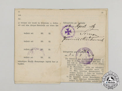 an_early_prussian2_nd_garde_ulanen(_guards_uhlan)_regiment_passport_dd_1949