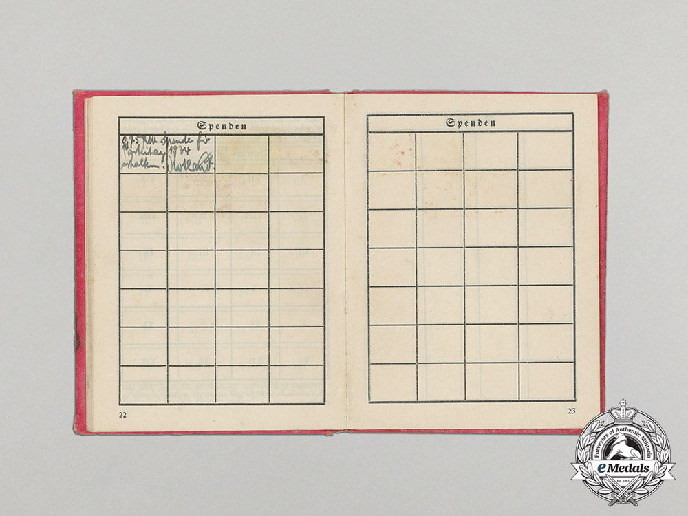 a1934_nsdap_membership_id_booklet_to_karl_müllenbach_dd_1969