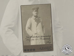 A Signed Studio Portrait Of Bavarian Major General Max Freiherr Von Redwitz