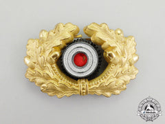 Germany, Wehrmacht. A Heer (Army) General’s Visor Cap Oak Wreath & Cockade