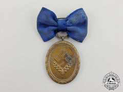 Germany, Rad. Long Service Award For Ladies, Iv Class Light Version