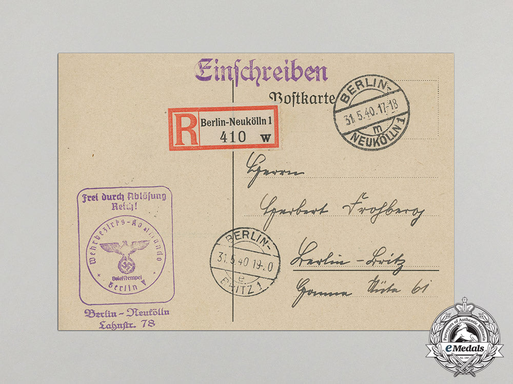 an_early_document_group_to_panzer_grenadier_nco_herbert_frohberg_dd_2503