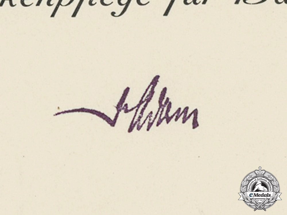 a_large_document_group_with_important_signatures_to_german_red_cross_officer_generaloberarzt_ludwig_ruidisch_dd_2907_1_1_1